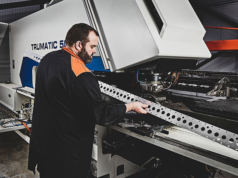 Custom made tracks, made in Europe.