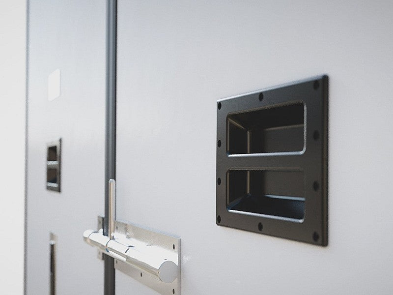 The Frigo series features glassfiber panels that do not absorb water