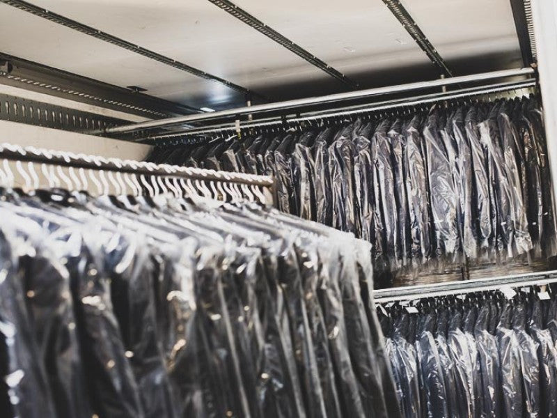 LoadLok Garment Rails Closeup